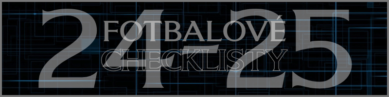 Fotbalové checklisty 2024-25